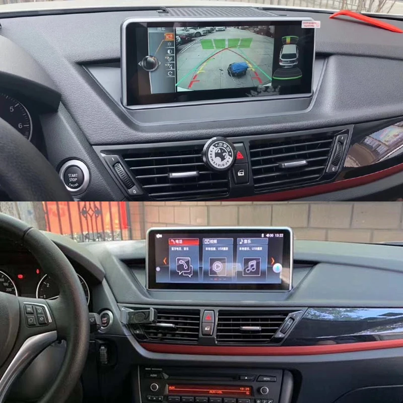 Android 9,0 8 ядра 4 + 32G Автомобилен мултимедиен Плейър GPS Навигация радио За BMW X1 F48 2009 ~ 2015 Оригинален CIC Изображение 3 