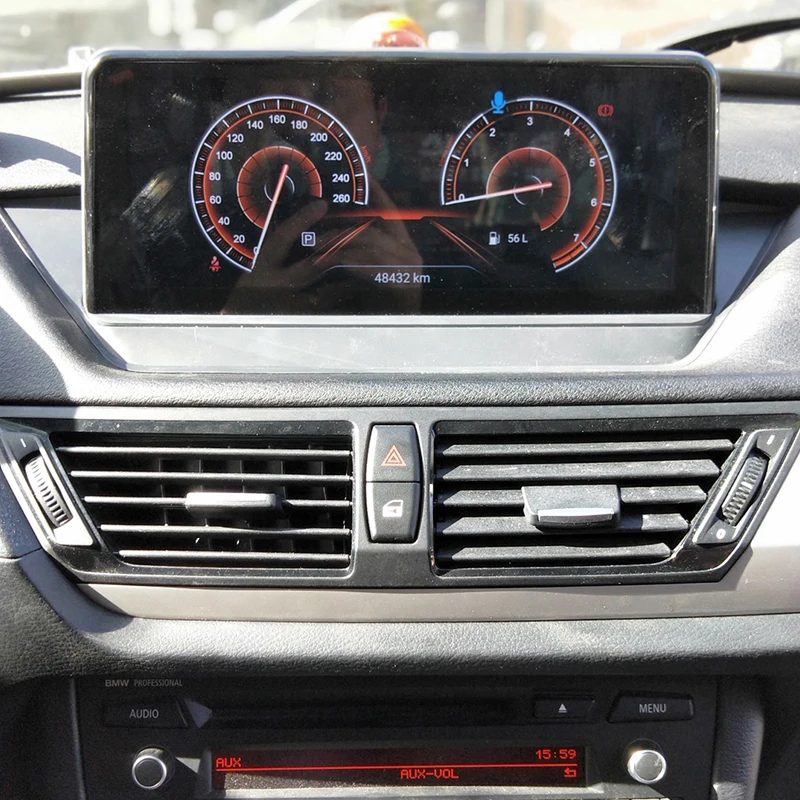 Android 9,0 8 ядра 4 + 32G Автомобилен мултимедиен Плейър GPS Навигация радио За BMW X1 F48 2009 ~ 2015 Оригинален CIC Изображение 5 