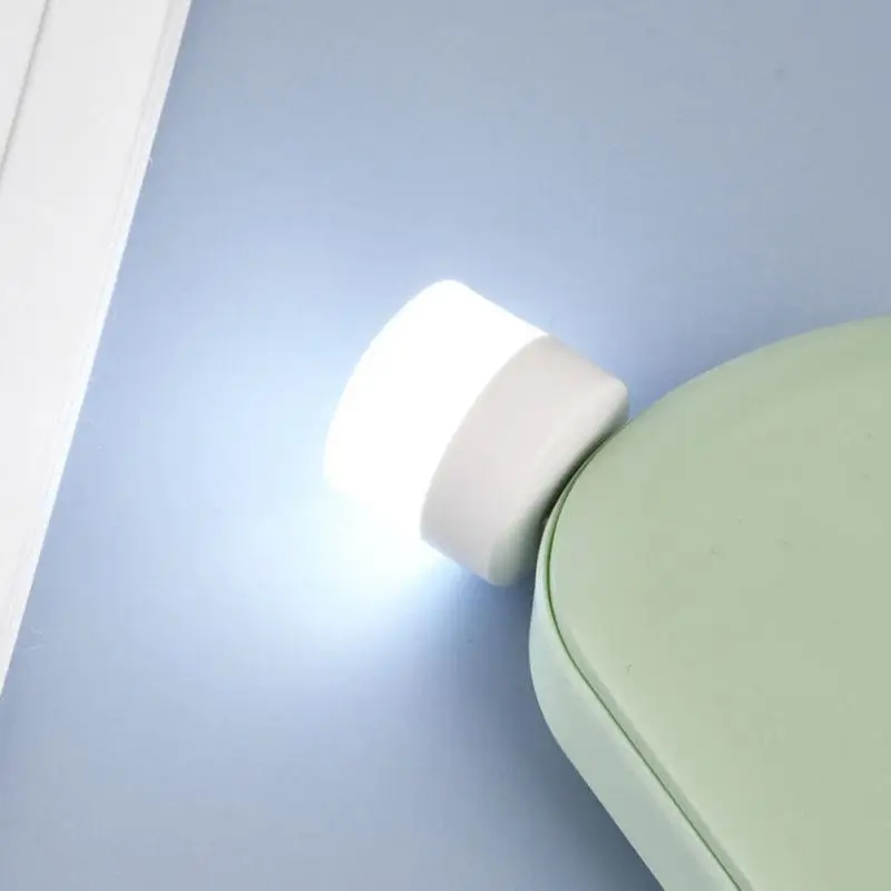 USB Лампа с Щепсел Компютърна Зареждане на Захранване USB Малки Книжарници LED Лампи за Защита на Очите Лампа За Четене Малък Кръг Светлина на нощна светлина