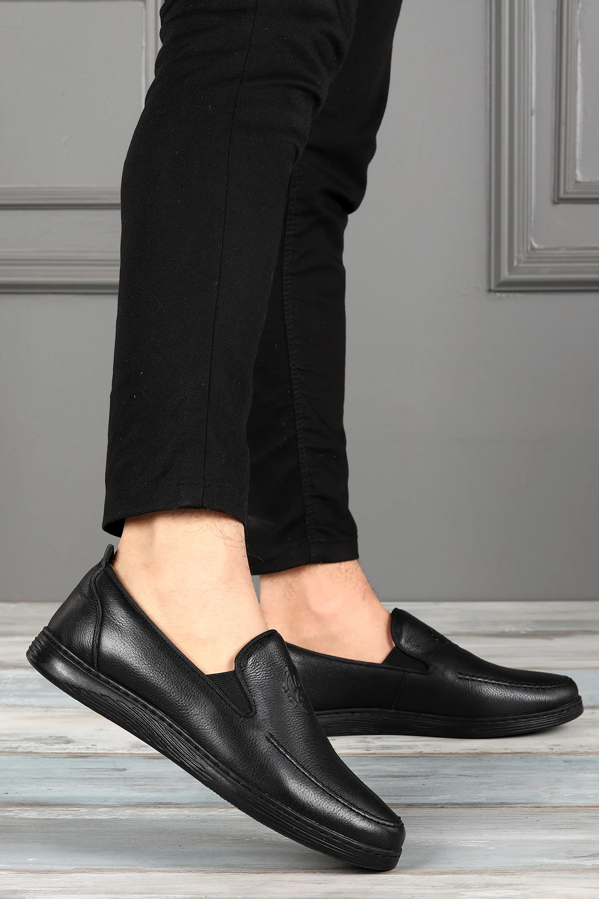Мъжки ежедневни обувки Woggo Mertto от 340% естествена кожа