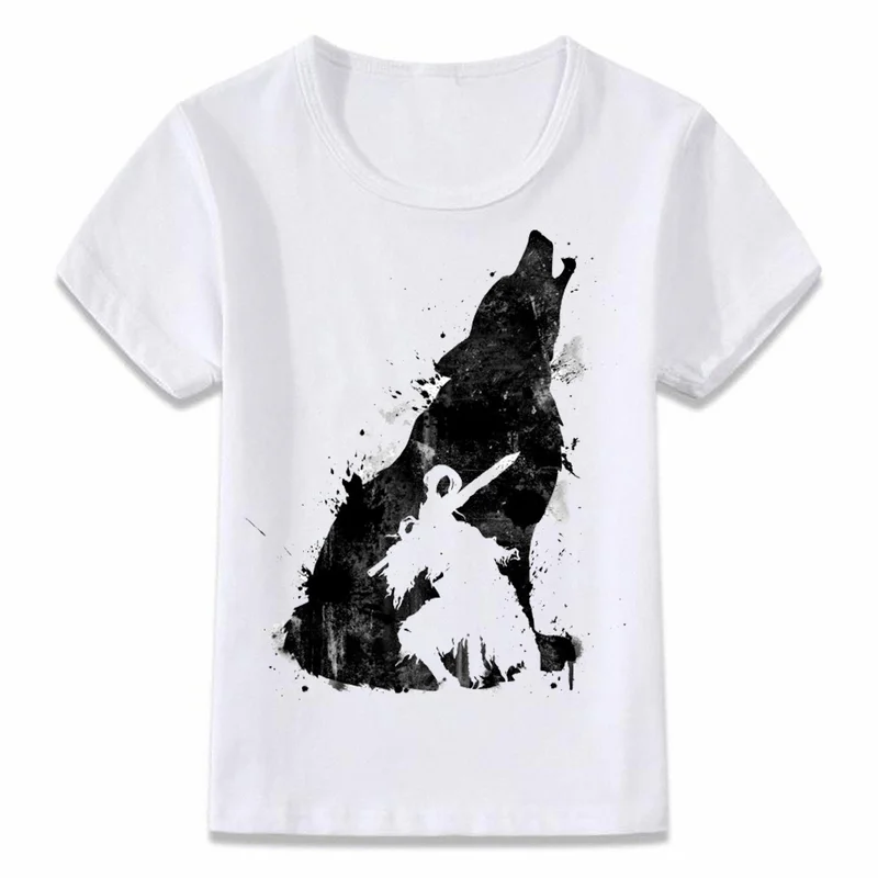 Детски дрехи Тениска на Dark Souls Sif Голям Вълк Тениска За момчета и Момичета Тениска за деца