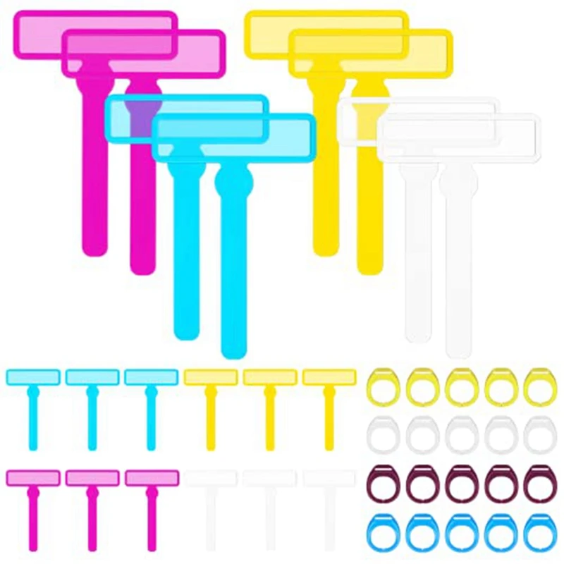 PPYY-40Pcs Направляващи Стълбчета За Четене С Фокус на Пръста си Цветни Ленти За Четене При Дислексия Инструменти За Дислексия За Бебешки Принадлежности
