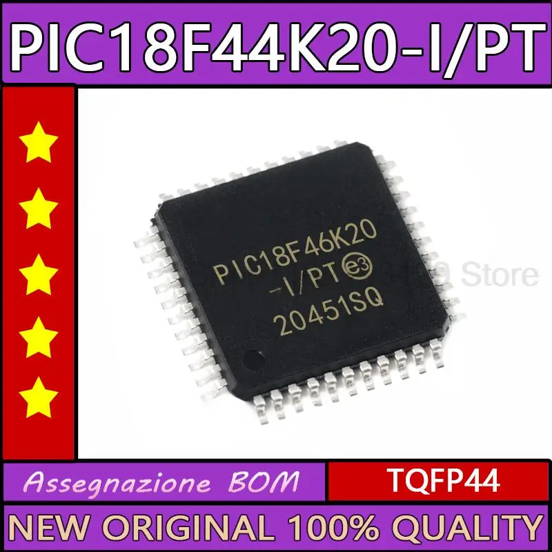 5 БР. PIC18F44K20-I/PT PIC18F44K20-I PIC18F44K20 TQFP44 Нов оригинален чип