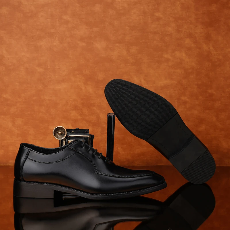 продава се мъжки обувки, мъжки ежедневни ежедневни лоферы, мъжки неформални мъжки обувки 2020, sapato, мъжки ежедневни обувки кожени, черни пролетта де Изображение 5 