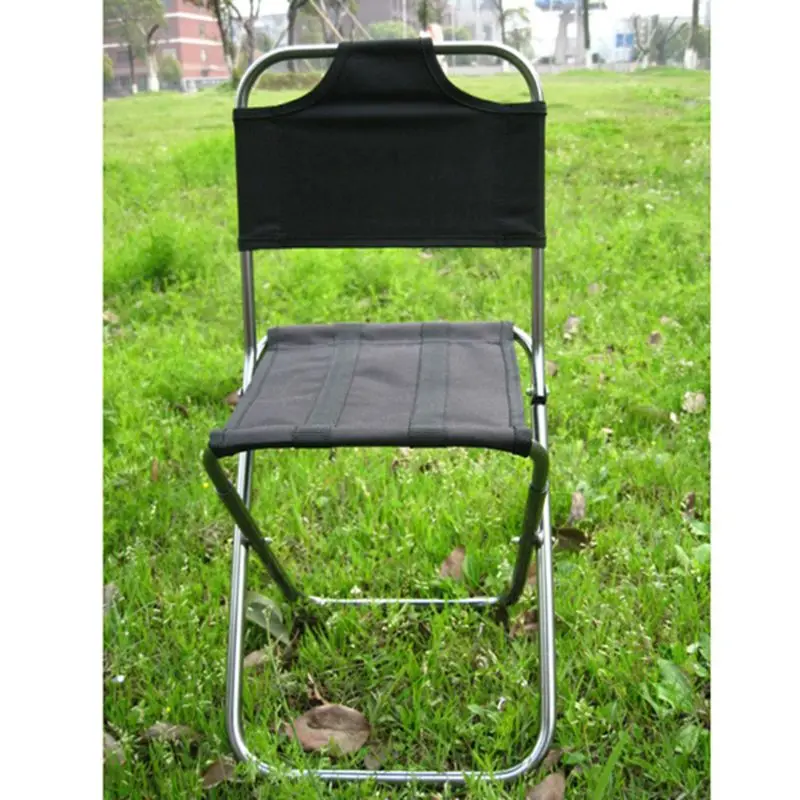 Къмпинг Стол Подкрепа за 100 КГ Сгъваема Четириядрен Стол Открит тревата стол 
