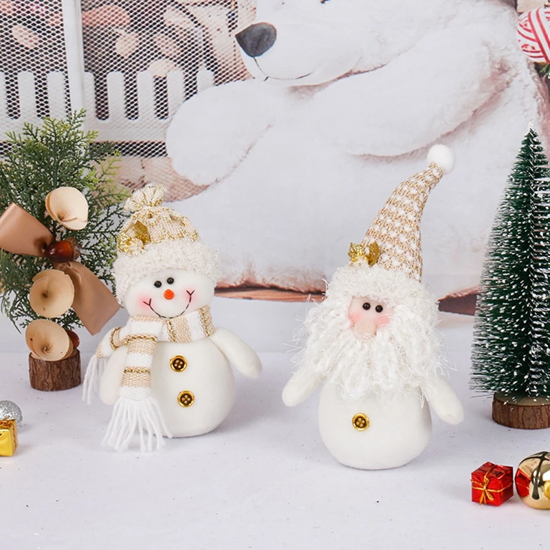 2022 Коледни Кукли Коледа Интериор Коледна Украса, Снежен Човек, Дядо Коледа Предизвикателство Кукла Украшение Весела Коледа
