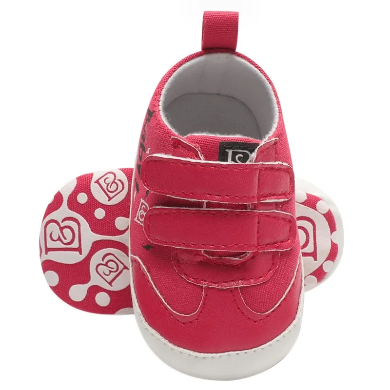 Обувки За Малки Момчета и Момичета, Модни Детски Обувки За Бебета, Обувки за бебета От Изкуствена Кожа с букви, Първите Проходилка