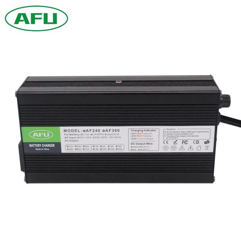 14,6 В 10A LiFePO4 зарядно устройство за 4S 14,4 v LiFePO4 акумулаторна батерия с интелигентно зарядно устройство