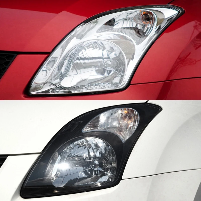 2 бр., Капак на обектива фаровете на колата, Прозрачна Обвивка фарове За Suzuki Swift 2005-2016, дясно и ляво Изображение 3 