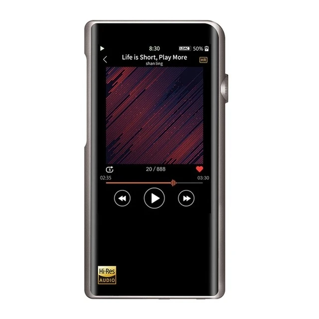 2022 нови постъпления Сензорен Екран, MP3 Плеър, Wi-Fi Apt-X, Без да се Загуби Преносими Музикални Плейъри Retina DOP DSD256 Hi-Res Аудио