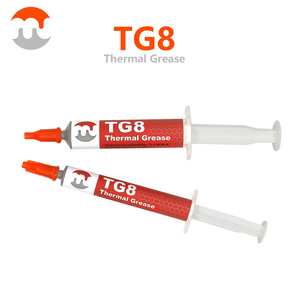 Теплопроводящая лубрикант TG8 с изолация 8,4 W / MK, Устойчив на Високи Температури GPU, CPU Silicone Radiato Изображение 4 