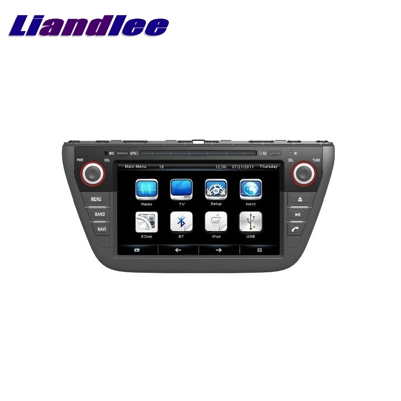 За Suzuki SX4 2013 ~ 2019 LiisLee Автомобилен Мултимедиен телевизор DVD GPS Аудио Hi-Fi и Радио Оригинален Стил Навигация Разширено НАВИГАЦИЯ NAVI КАРТА