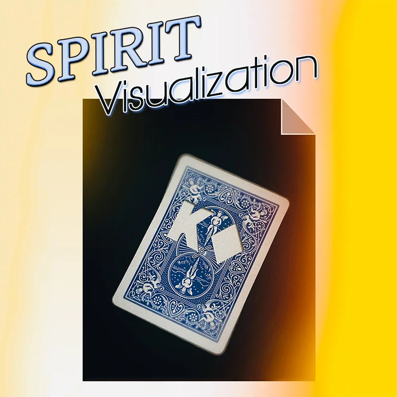 Визуализация На Духа Фокуси Предсказване На Карти Движение На Магията Магьосникът Отблизо Етап Илюзии, Трикове Ментализм Подпори