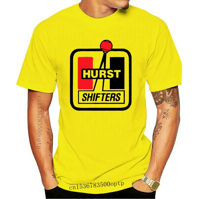 Новост 2021 г., Бялата Тениска с Логото на Hurst Shifter, Размерът на САЩ, Размери S, M, L, Xl, 2Xl, 3Xl Фланелка En1, 2021, Забавна Тениска Унисекс