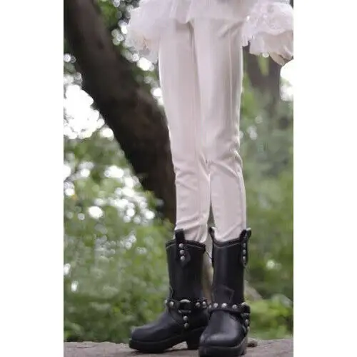 [wamami] 77 # Сребристо/черно/бели Панталони от изкуствена кожа Панталони Облекло 1/4 MSD 1/3 SD DZ SD17 DZ70 BJD Dollfie Изображение 2 